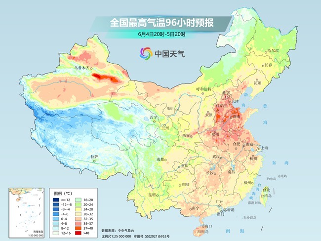 气温弹射起飞！河北、河南、山东部分地(🚛)区最高气温将超过38℃